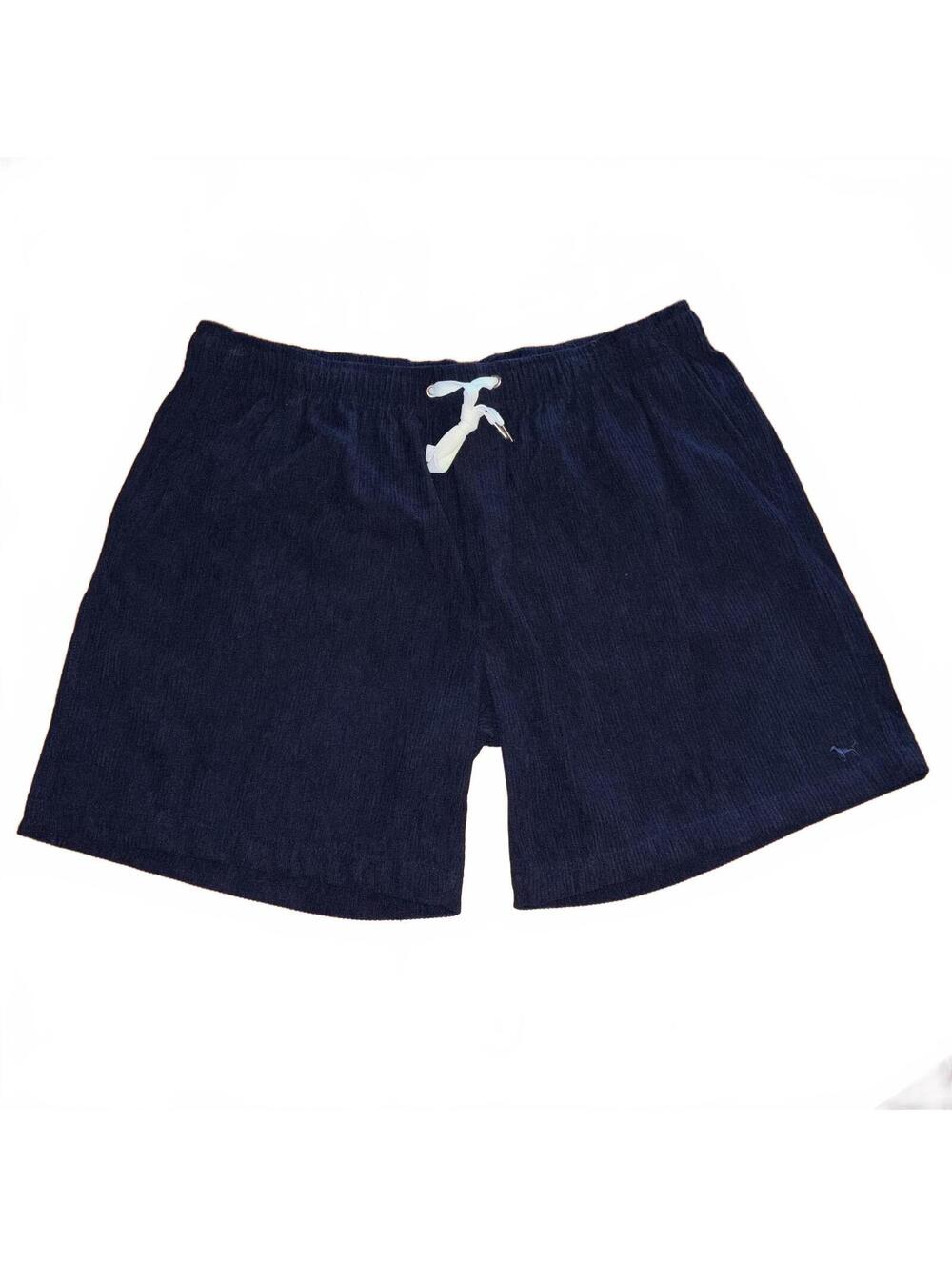 Simply Southern Navy Knit Pull-On Lounge Shorts Men's XXL
